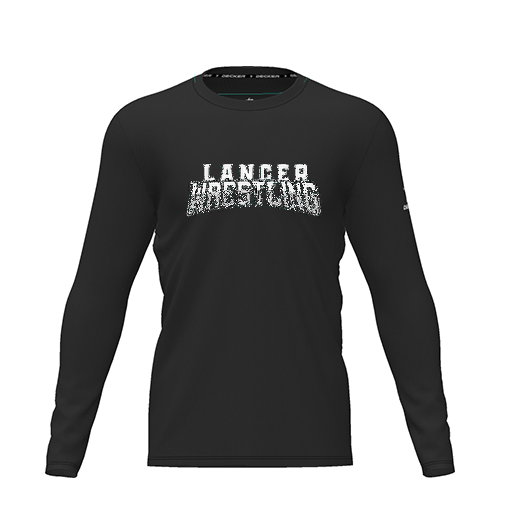 [FTLCDFBK-YXS-LOGO2] Dri Fit Performance T-Shirt (Youth XS, Black, Logo 2, Long Sleeve)