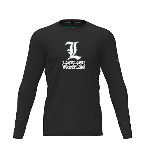 [FTLCDFBK-YXS-LOGO3] Dri Fit Performance T-Shirt (Youth XS, Black, Logo 3, Long Sleeve)