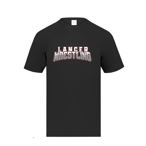[2790.080.S-LOGO2] Men's Smooth Sport T-Shirt (Adult S, Black, Logo 2)
