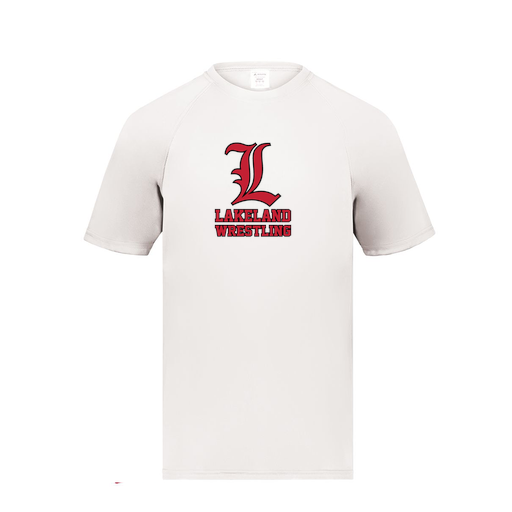 [2790.005.S-LOGO3] Men's Smooth Sport T-Shirt (Adult S, White, Logo 3)