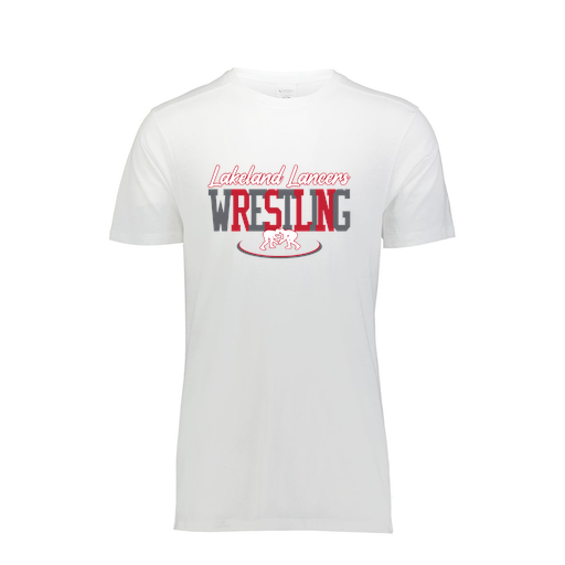 [FTSCUBWH-AS-LOGO1] Decker Men's Tri-Blend T-Shirt - Short Sleeve (Adult S, White, Logo 1)