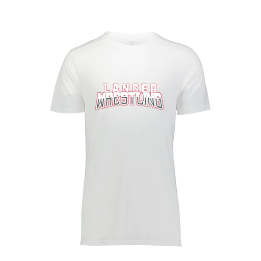 [FTSCUBWH-YS-LOGO2] Decker Youth Tri-Blend T-Shirt - Short Sleeve (Youth S, White, Logo 2)