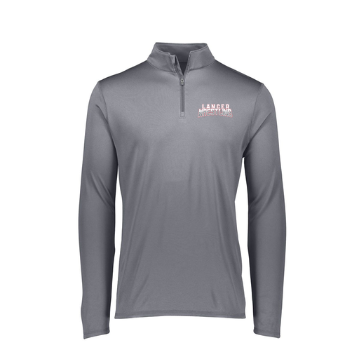 [FTLQFLGY-FAXS-LOGO2] Ladies Flex-Lite 1/4 Zip Shirt (Female Adult XS, Gray, Logo 2)