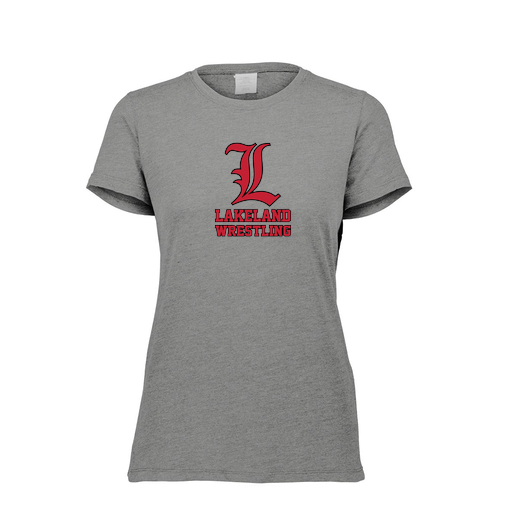 [FTSCUBGY-FAXS-LOGO3] Ladies Ultra-blend T-Shirt (Female Adult XS, Gray, Logo 3)