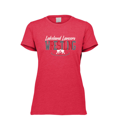 [FTSCUBRD-FAXS-LOGO1] Ladies Ultra-blend T-Shirt (Female Adult XS, Red, Logo 1)