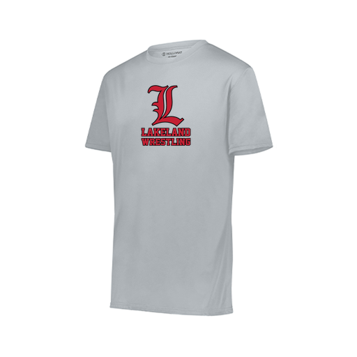 [222819.099.XXS-LOGO3] Youth Movement Dri Fit Shirt (Youth XXS, Silver, Logo 3)